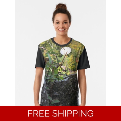 Le Studio Graphic T-Shirt Satellite Dish 2019